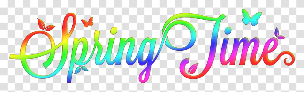 Springtime Clipart Rainbow Clip Art Spring Time Transparent Png