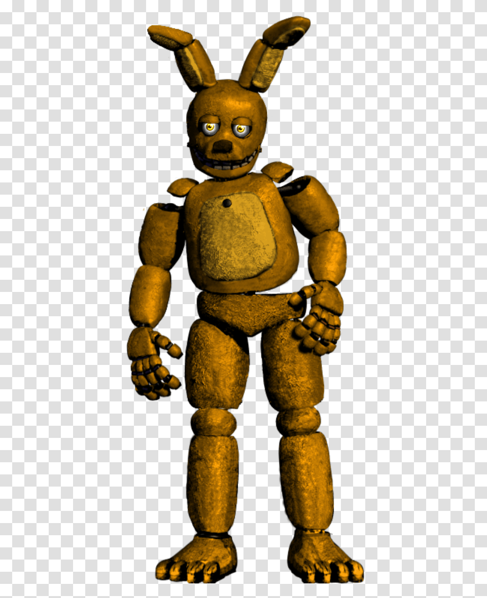 Springtrap And Ennard Mixed Download Golden Freddy And Spring Bonnie, Toy, Figurine, Rock, Architecture Transparent Png