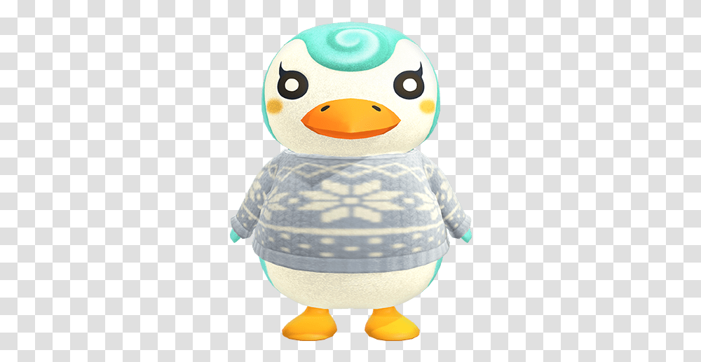 Sprinkle Brina Animal Crossing, Toy, Plush, Doll, Snowman Transparent Png