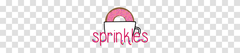 Sprinkles Donut Shop, Food, Label, Purple Transparent Png