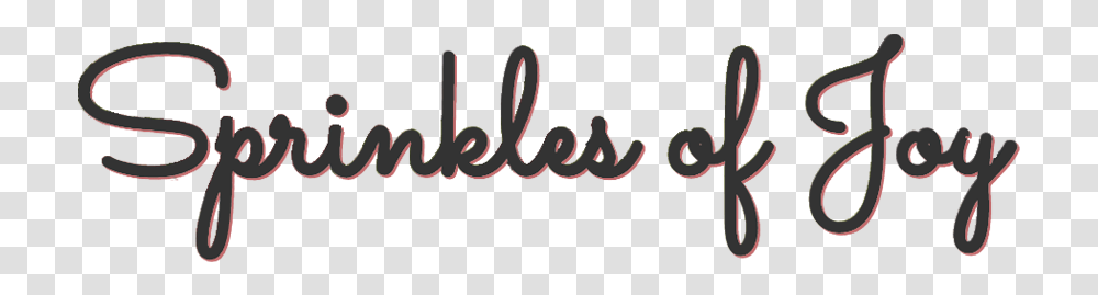 Sprinkles Of Joy Logo Calligraphy, Handwriting, Scissors, Blade Transparent Png