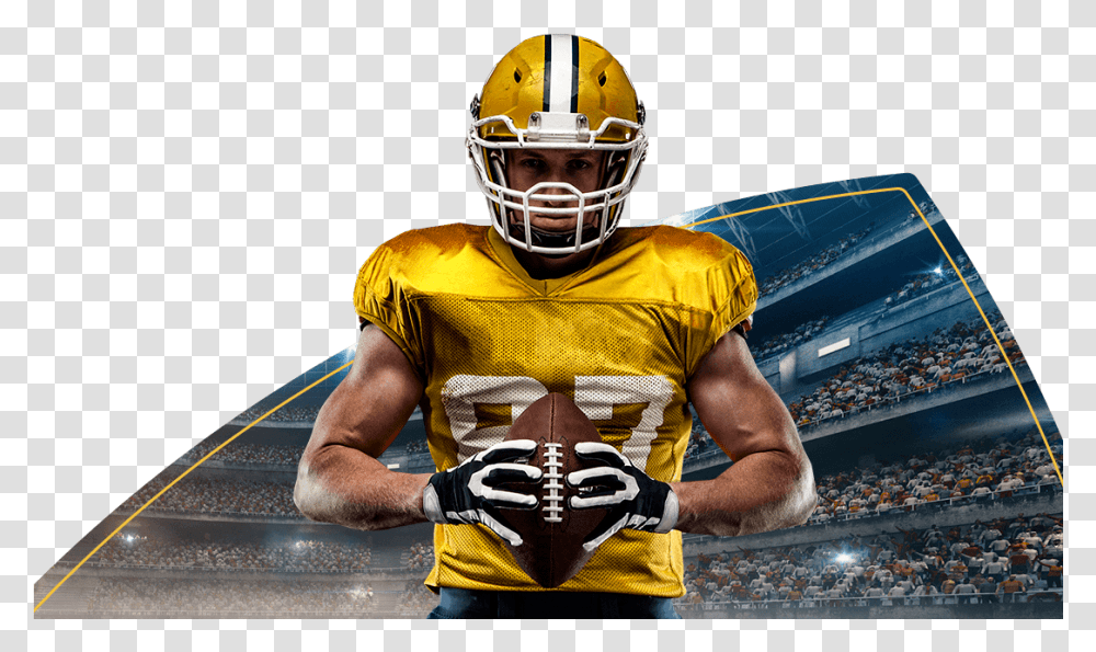 Sprint Football, Apparel, Helmet, Person Transparent Png