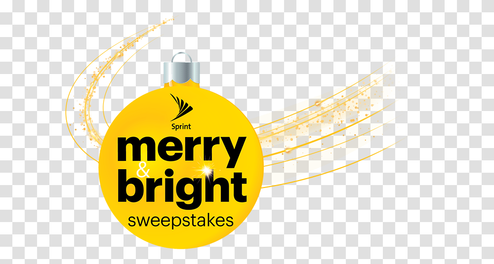 Sprint Merry Amp Bright Sweepstakes Graphic Design, Plant, Fruit, Food, Banana Transparent Png