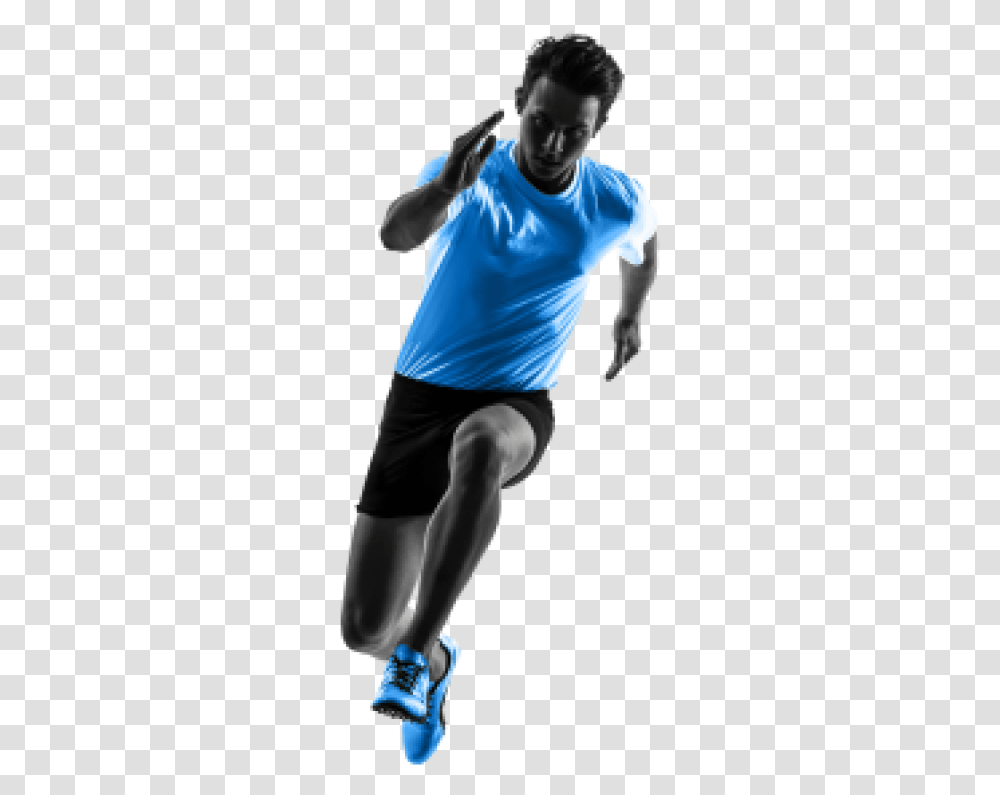 Sprinter White Background, Person, Fitness, Working Out, Sport Transparent Png