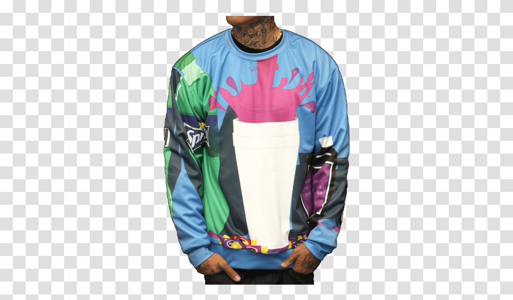 Sprite Codeine Sweater, Apparel, Sleeve, Long Sleeve Transparent Png