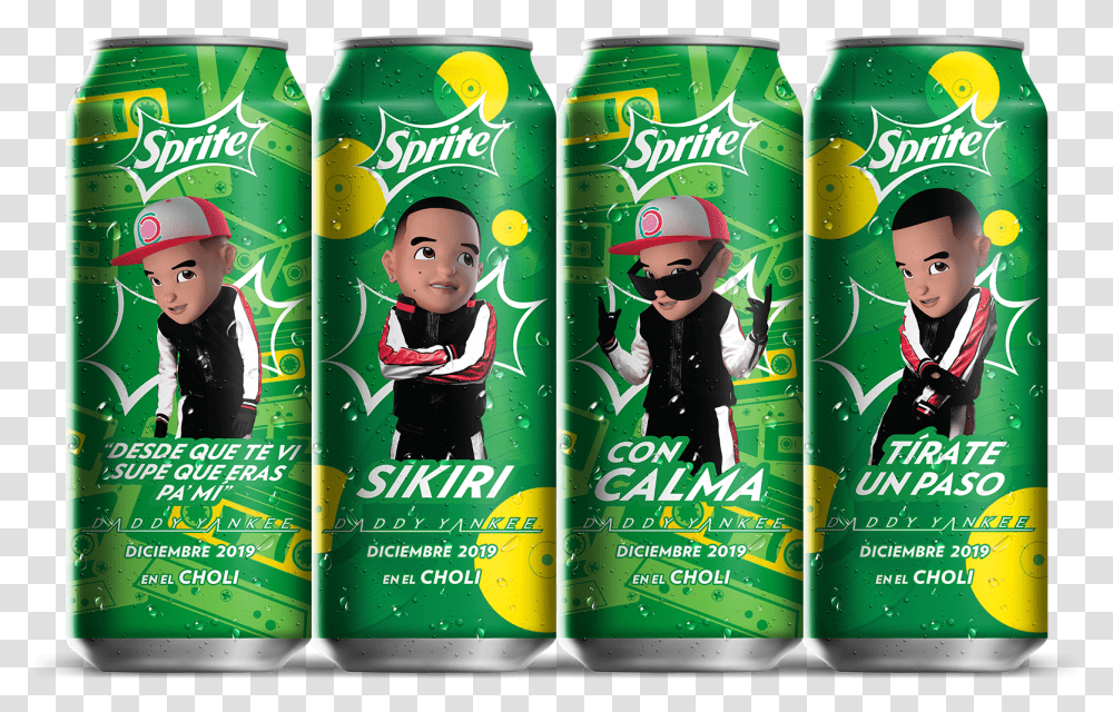 Sprite Daddy YankeeClass Img Responsive True Size, Soda, Beverage, Sunglasses, Accessories Transparent Png