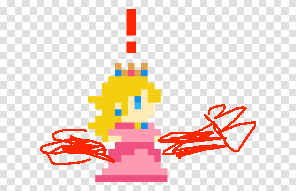 Sprite Mario Maker Daisy Clipart Peach Mario Bros Pixel, Outdoors, Drawing Transparent Png