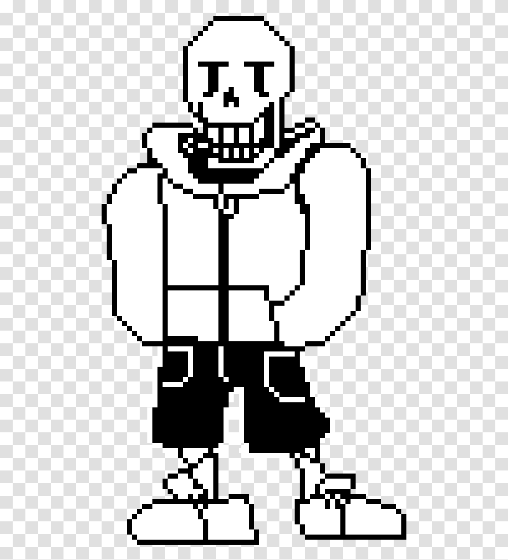 Sprite Papyrus Underswap Papyrus Battle Sprite, Cross, Stencil, Hand Transparent Png