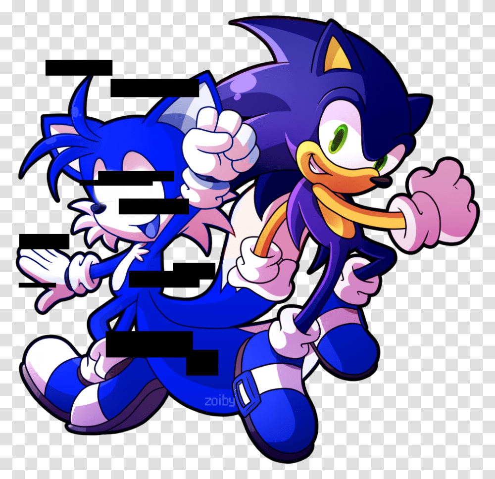 Sprite Redraw Tails And Sonic By Zoiby D83r8m1 Sonic And Tails Sprite, Hand Transparent Png