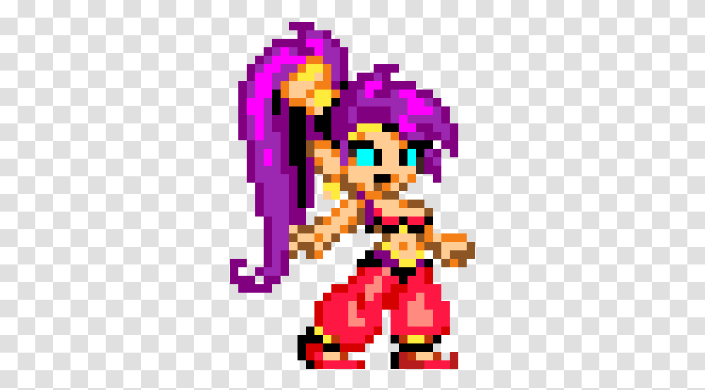 Sprite Shantae Pixel Art, Rug, Poster, Advertisement Transparent Png