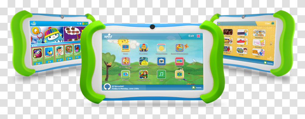 Sprout Channel Cubby Sprout Cubby Tablet, Computer, Electronics, Text, Screen Transparent Png