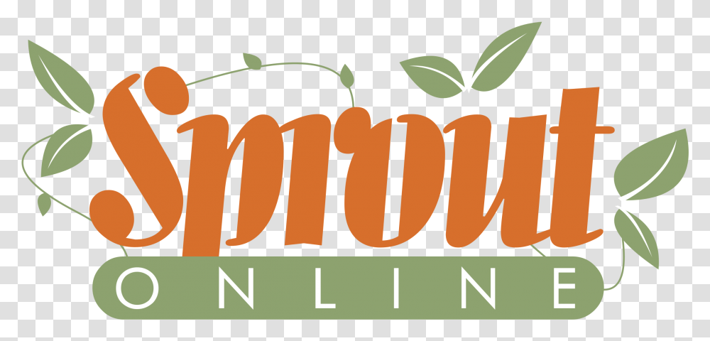 Sprout Online Logo Graphic Design, Plant, Potted Plant, Vase, Jar Transparent Png