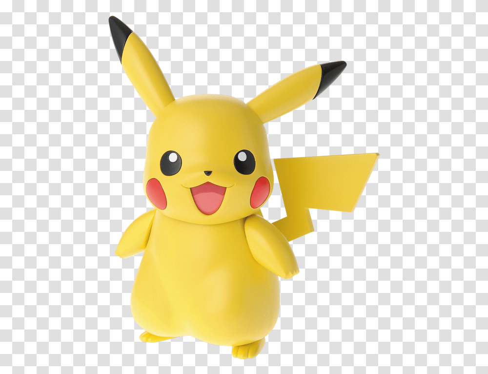 Sprukits Character Pikachu - Level 1 Pikachu Pokemon, Toy, Plush, Animal, Art Transparent Png