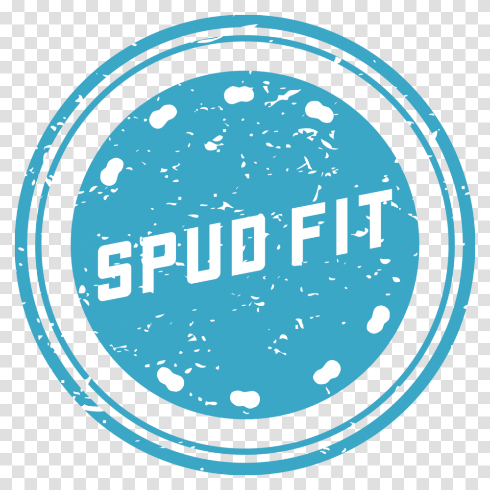 Spud Fit Logo Blue Circle, Label Transparent Png