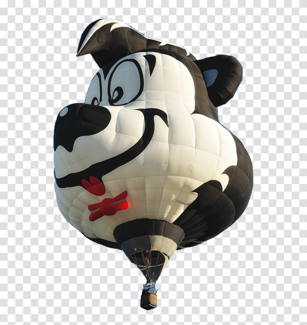 Spunky The Skunk 1000 Animal Hot Air Balloon Full Animal Hot Air Balloon, Aircraft, Vehicle Transparent Png