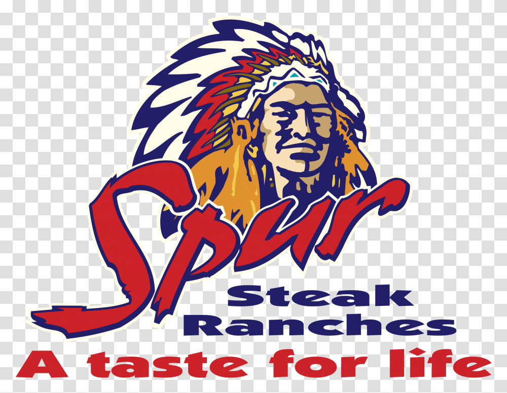 Spur Steak Ranches Logo, Trademark, Poster Transparent Png