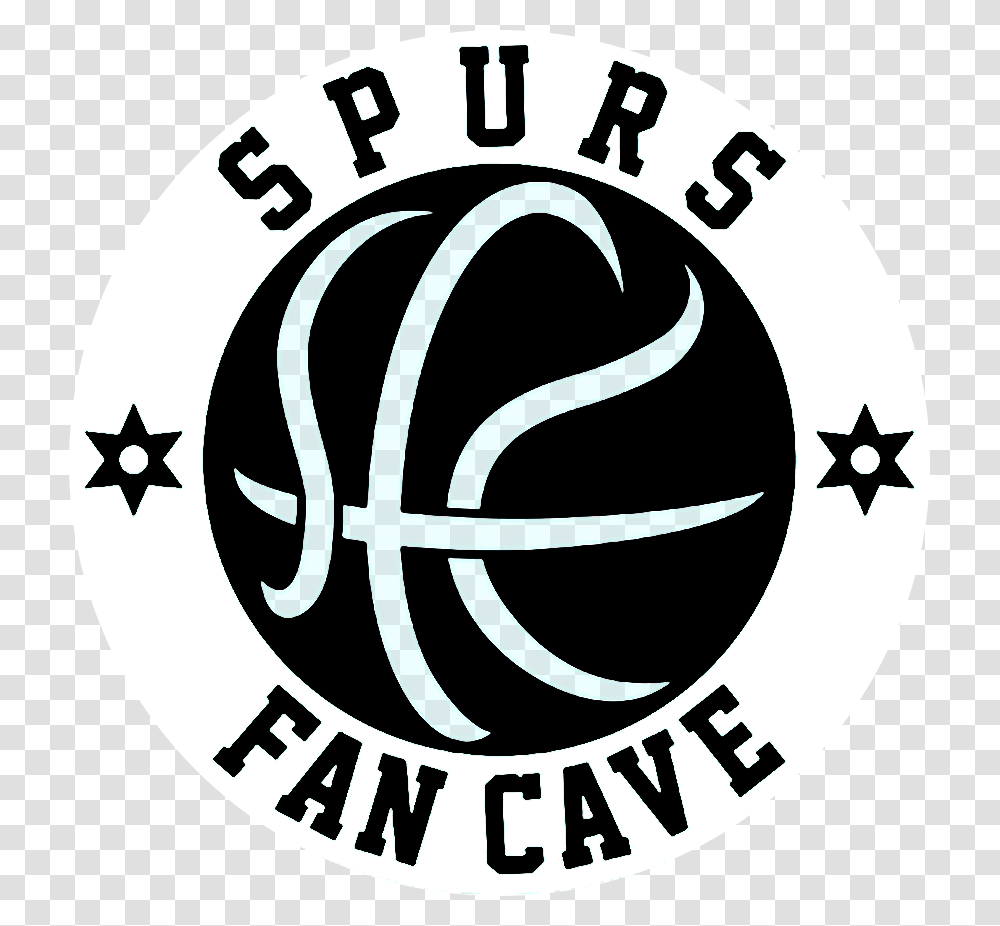 Spurs Fan Cave Spurs Fan Cave, Logo, Trademark, Label Transparent Png