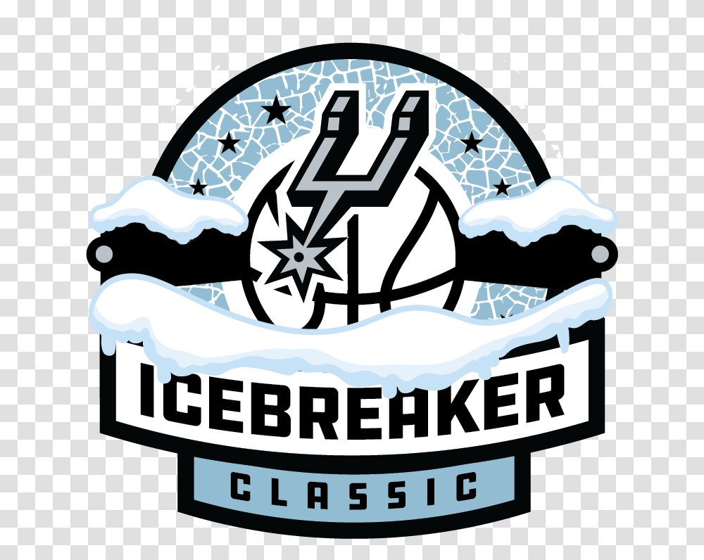 Spurs Icebreaker Classic San Antonio Spurs, Label, Sticker Transparent Png