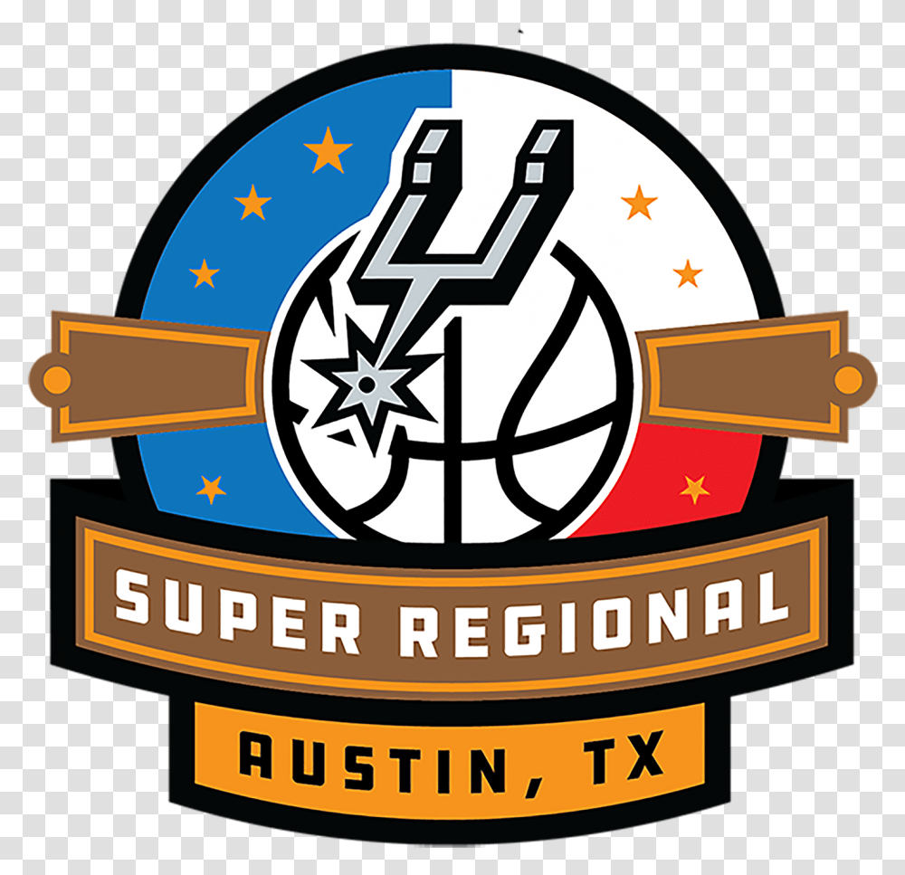 Spurs Super Regional The Sports Hub Llc San Antonio Spurs, Symbol, Label, Text, Logo Transparent Png