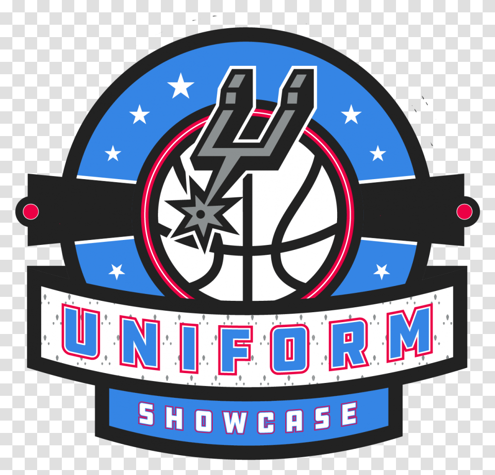 Spurs Uniform Showcase San Antonio Spurs, Label, Metropolis, Urban Transparent Png