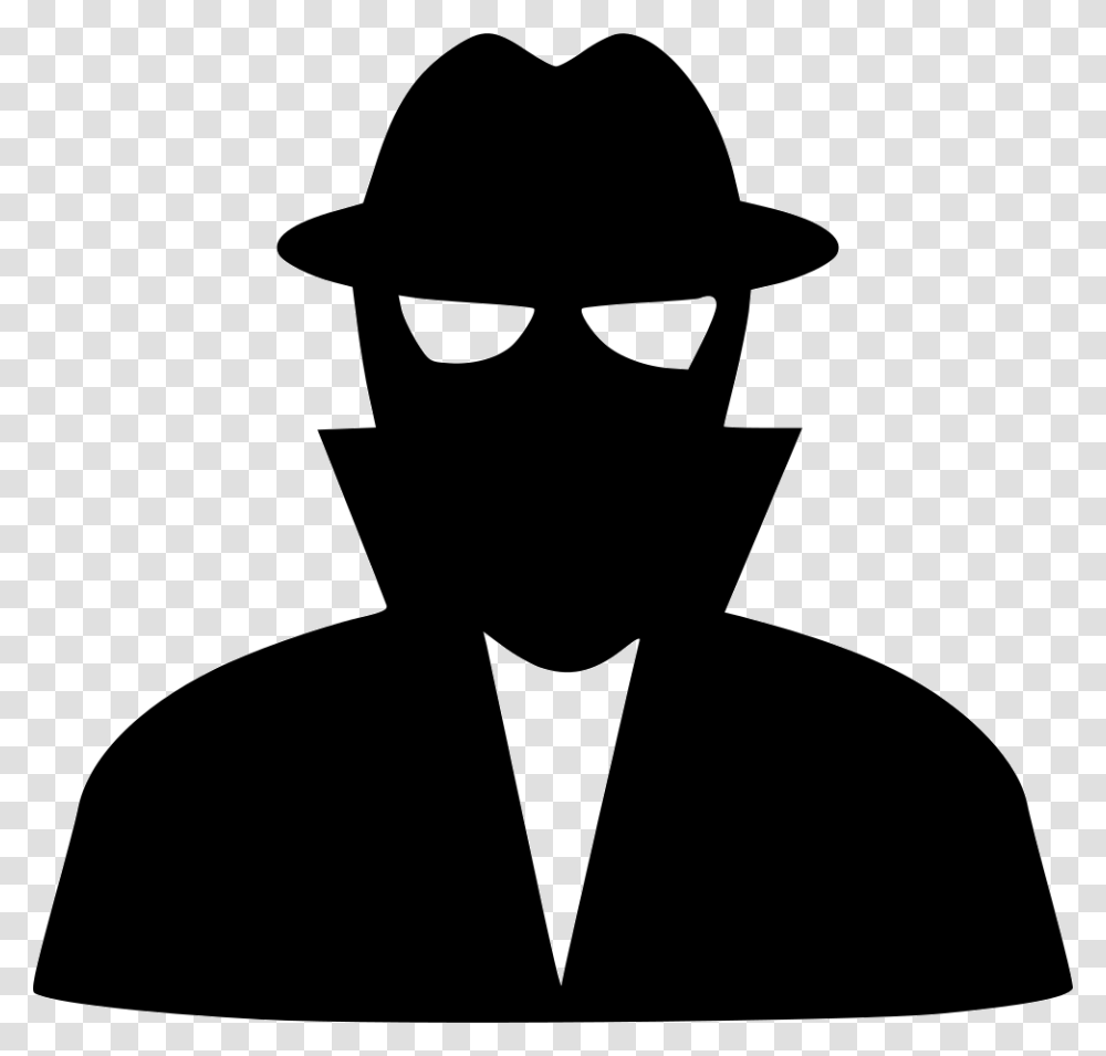 Spy Jethalal Champaklal Gada, Stencil, Silhouette, Person Transparent Png