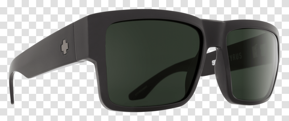 Spy Optic Cyrus Flat Sunglasses, Accessories, Accessory, Goggles Transparent Png