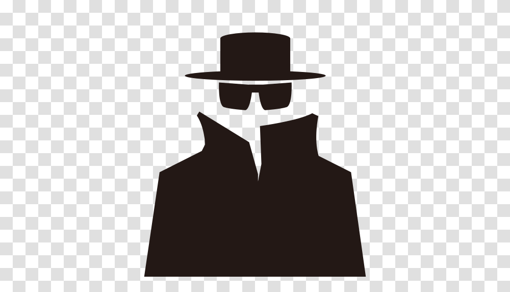 Spy, Person, Coat, Silhouette Transparent Png