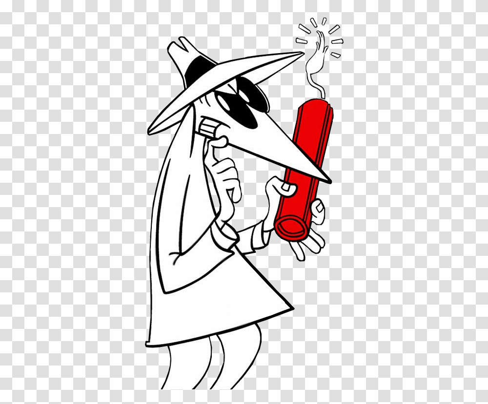 Spy Vs Spy White Spy, Weapon, Weaponry, Bomb, Dynamite Transparent Png