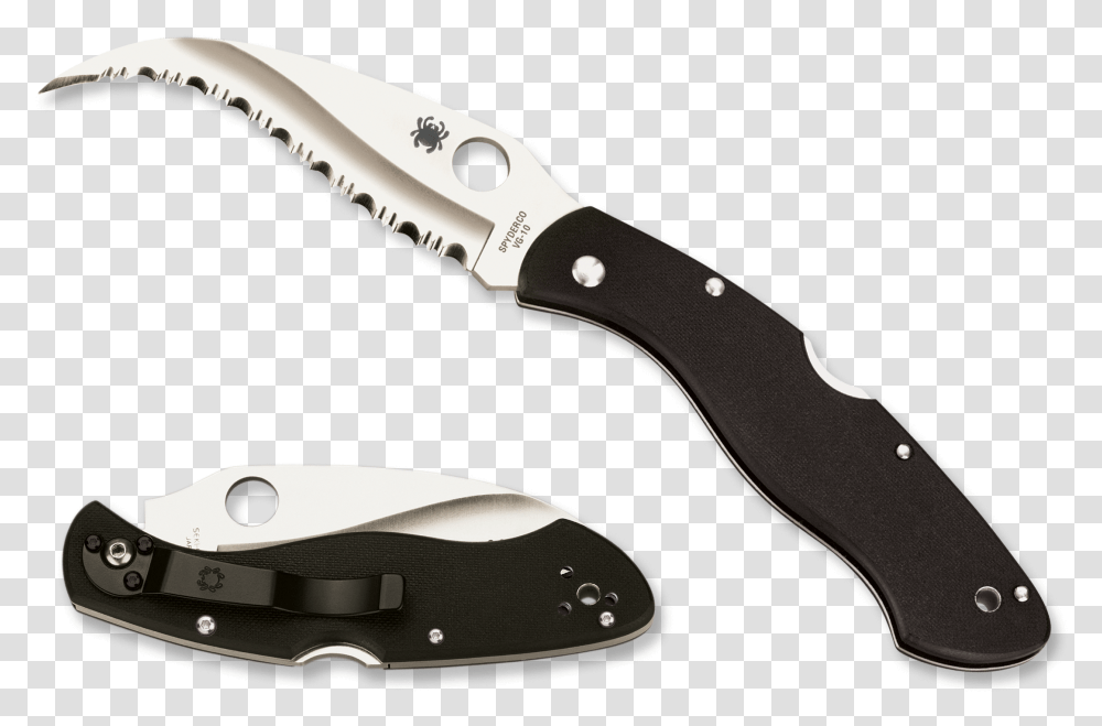 Spyderco Civilian, Knife, Blade, Weapon, Weaponry Transparent Png
