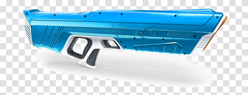 Spyra One > The Spyra One Water Gun, Table, Furniture, Transportation, Vehicle Transparent Png