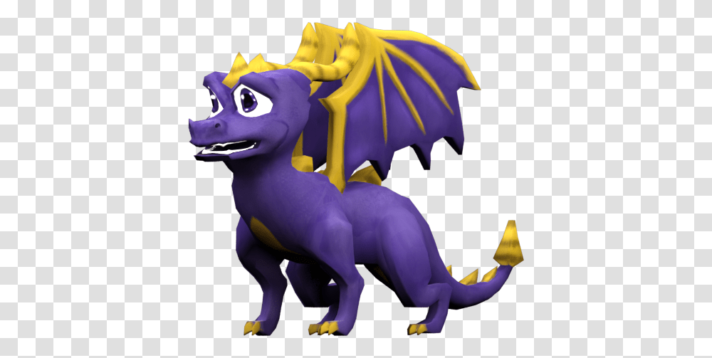 Spyro Cartoon, Dragon, Toy Transparent Png