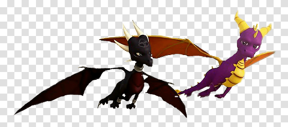 Spyro Cynder Dawnofthedragon Sticker By Glaceon Dragon, Person, Human, Sweets, Food Transparent Png