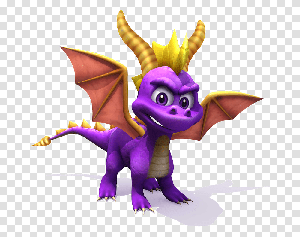 Spyro, Dragon, Toy Transparent Png
