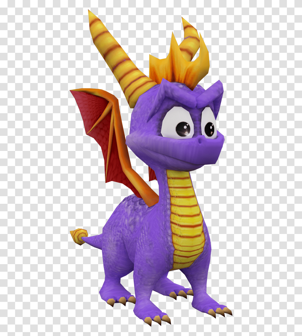 Spyro, Person, Human, Figurine, Dragon Transparent Png