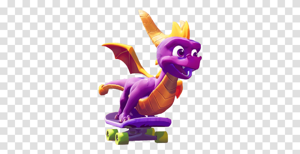 Spyro Spyro Background, Toy, Dragon, Figurine, Animal Transparent Png