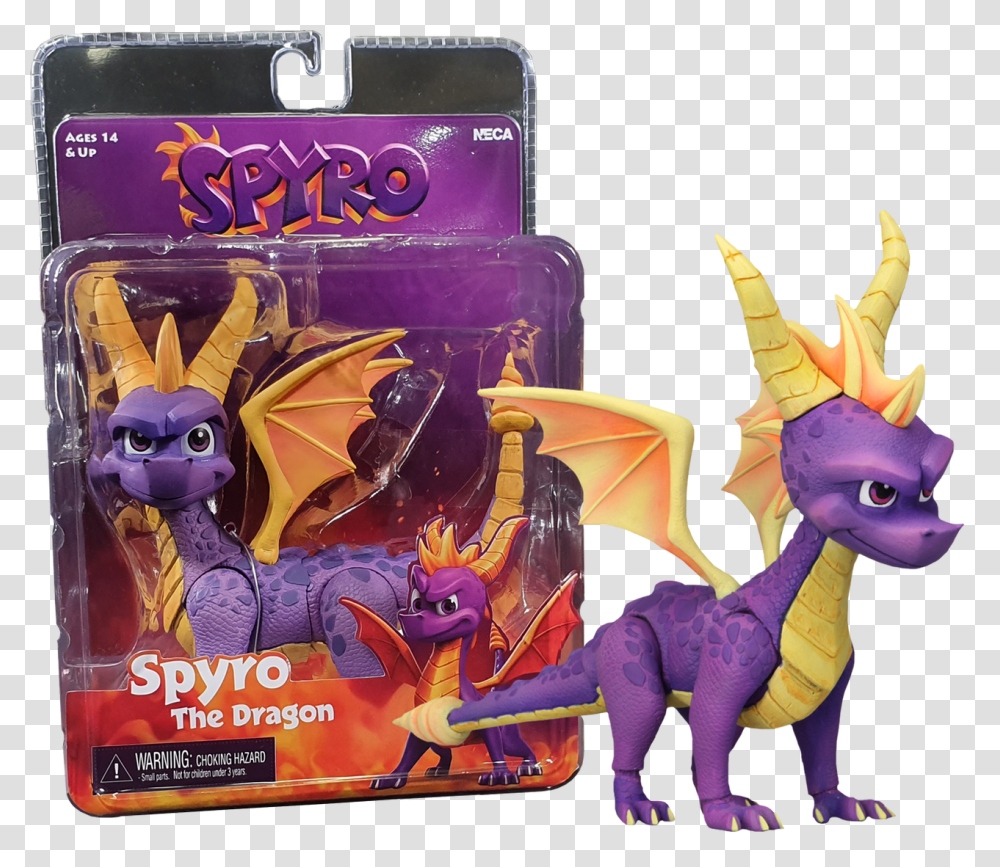 Spyro The Dragon Spyro The Dragon Action Figure Spyro, Pencil Box, Toy, Angry Birds Transparent Png