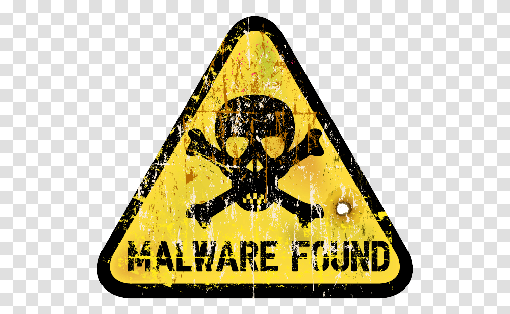 Spyware Virus, Triangle, Sign, Label Transparent Png