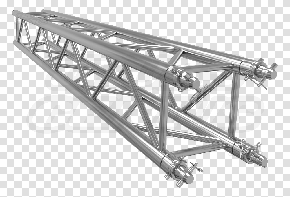 Sq 4112 215 With Couplers Side Profile Photo Global Truss F34 4112, Machine, Ramp, Aluminium Transparent Png