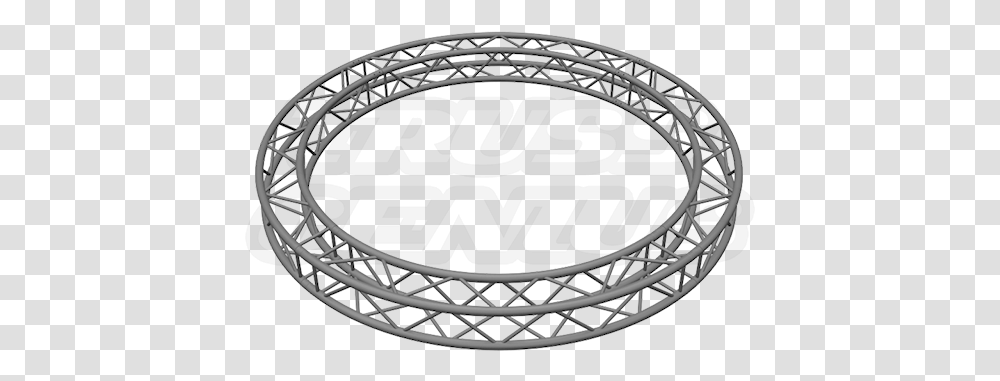 Sq C3 90 Matte Black F34 Square Truss Circle Eurotruss Truss Circle, Oval, Staircase Transparent Png