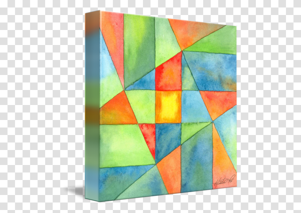 Square Abstract Acrylic Abstract Painting Square, Modern Art, Canvas, Paper, Rug Transparent Png