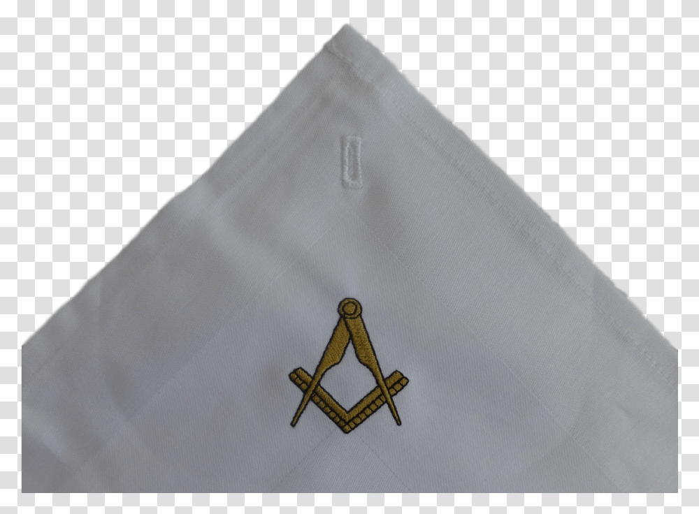 Square And Compass Cross, Napkin Transparent Png