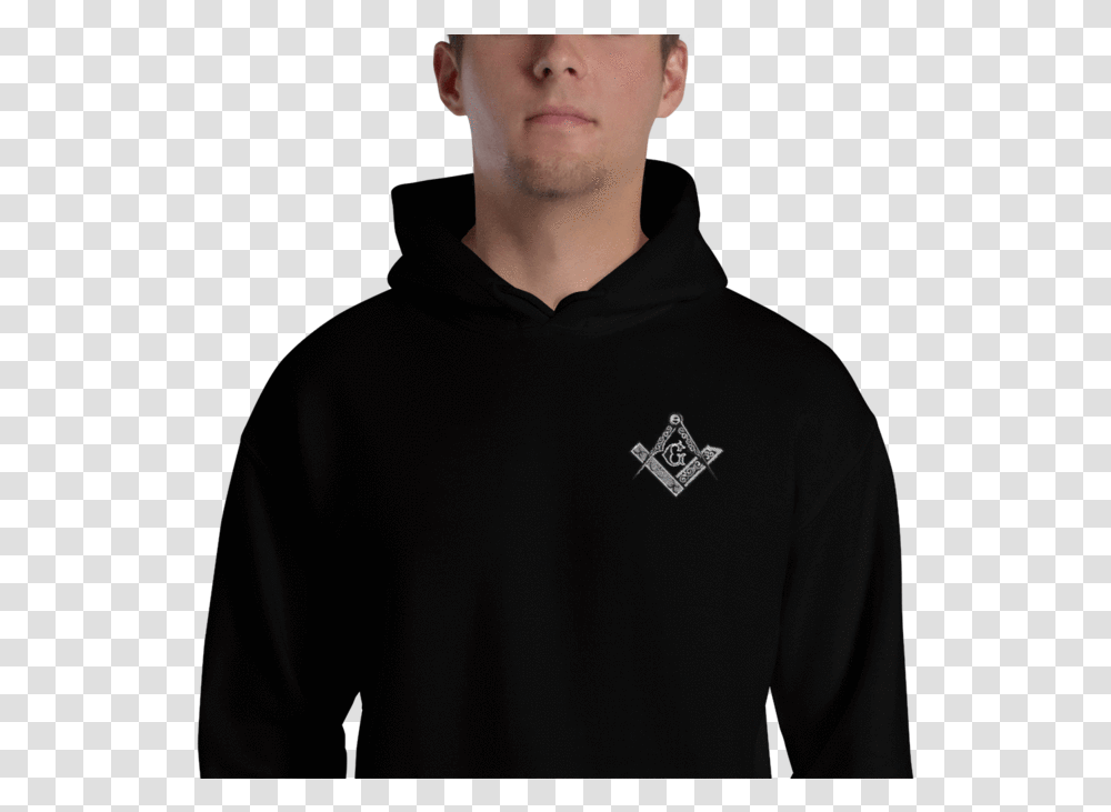 Square And Compass Embroidered Masonic Hoodie Harry Jowsey Naughty Possums, Apparel, Sweatshirt, Sweater Transparent Png