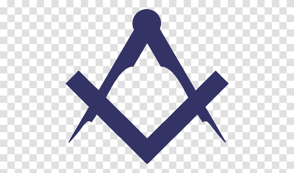 Square And Compasses, Triangle, Cross Transparent Png