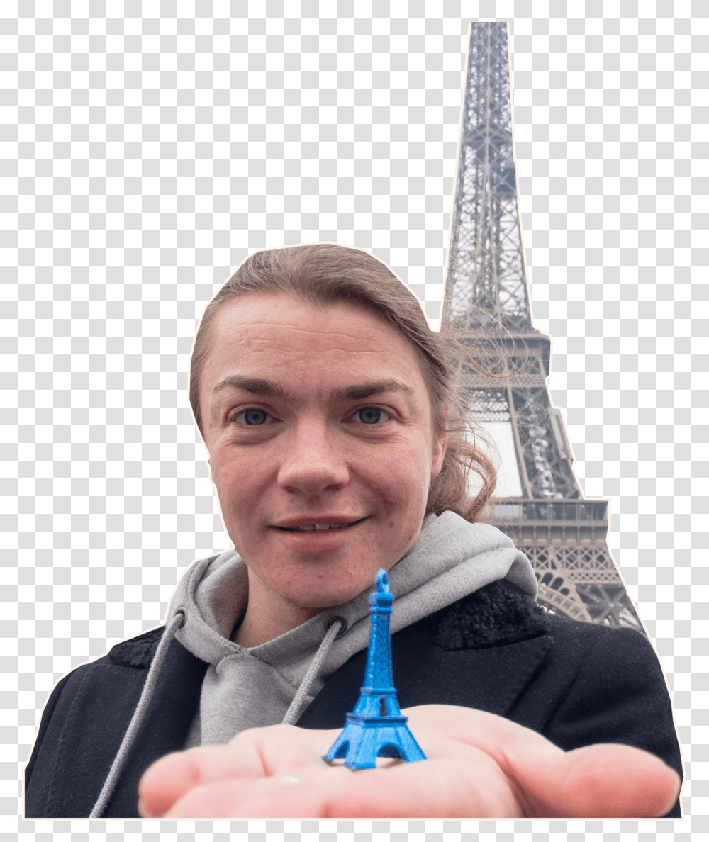 Square Angel Eiffel Tower, Finger, Person, Human, Architecture Transparent Png