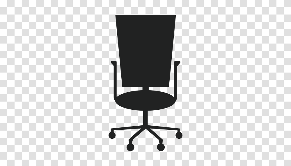 Square Back Office Chair Icon, Glass, Cross, Goblet Transparent Png