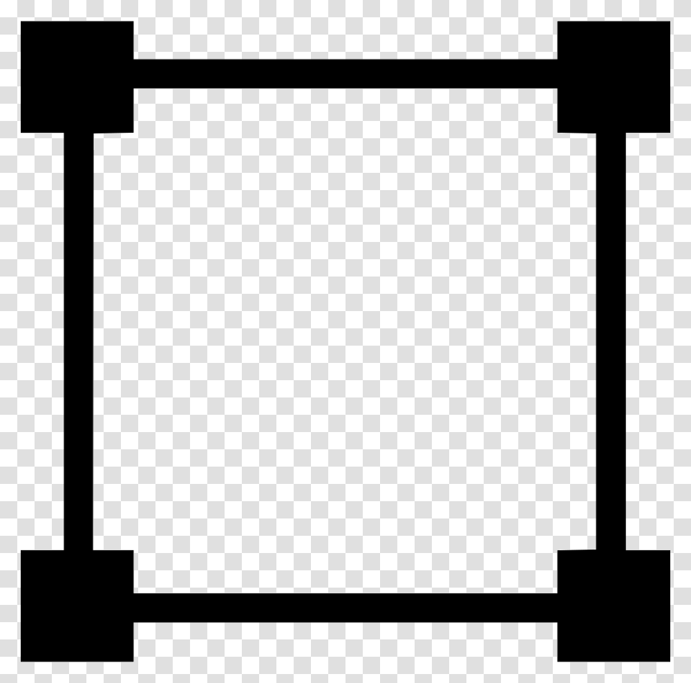 Square Border Curve Dot Object Area Icon Free Download, Sport, Sports, Croquet, Tool Transparent Png