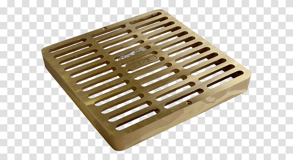 Square Brass Drain Cover, Grille Transparent Png