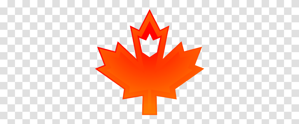 Square Canada Flag Icon, Leaf, Plant, Cross Transparent Png