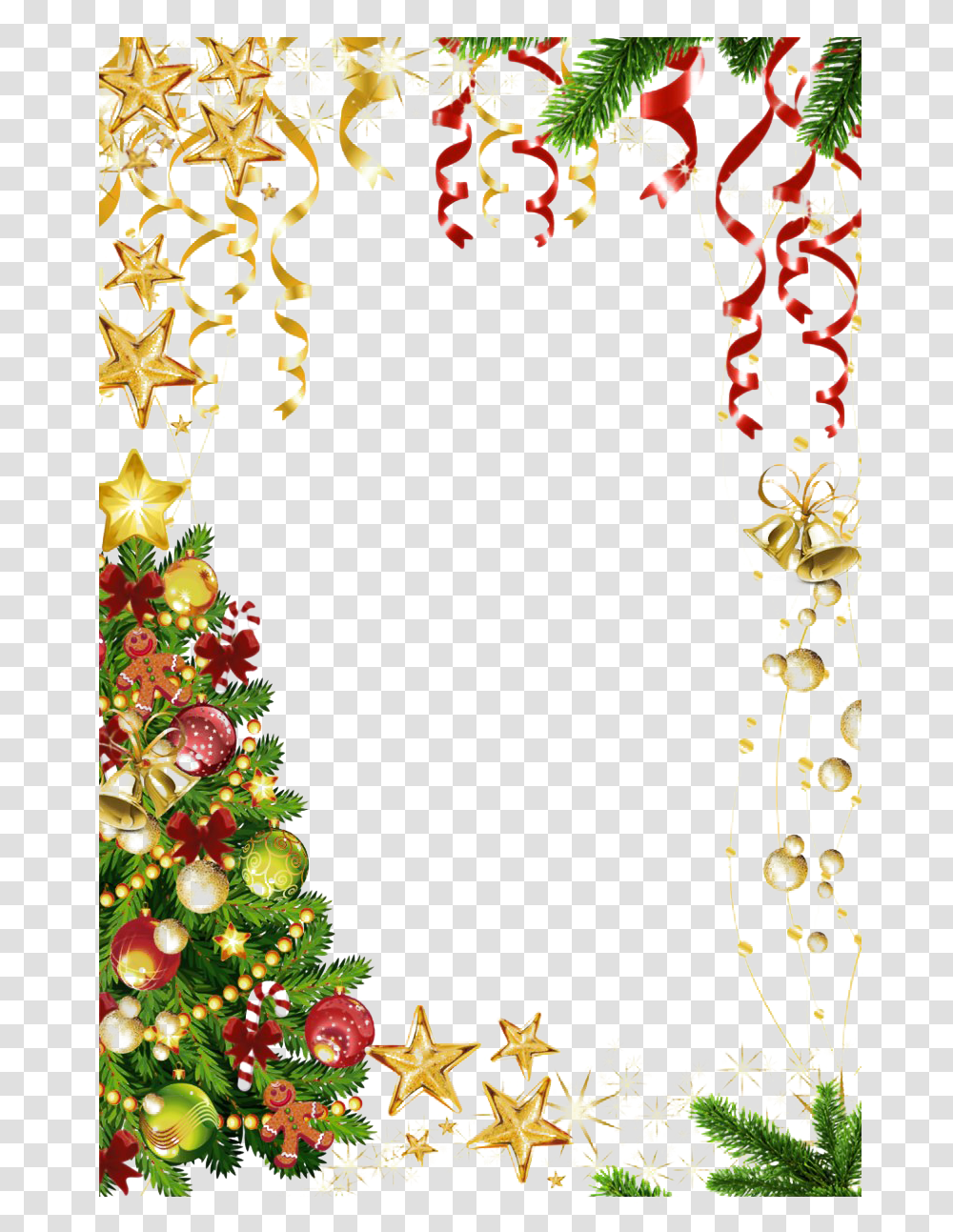 Square Christmas Frame Hd Background Christmas Frame, Tree, Plant, Ornament Transparent Png