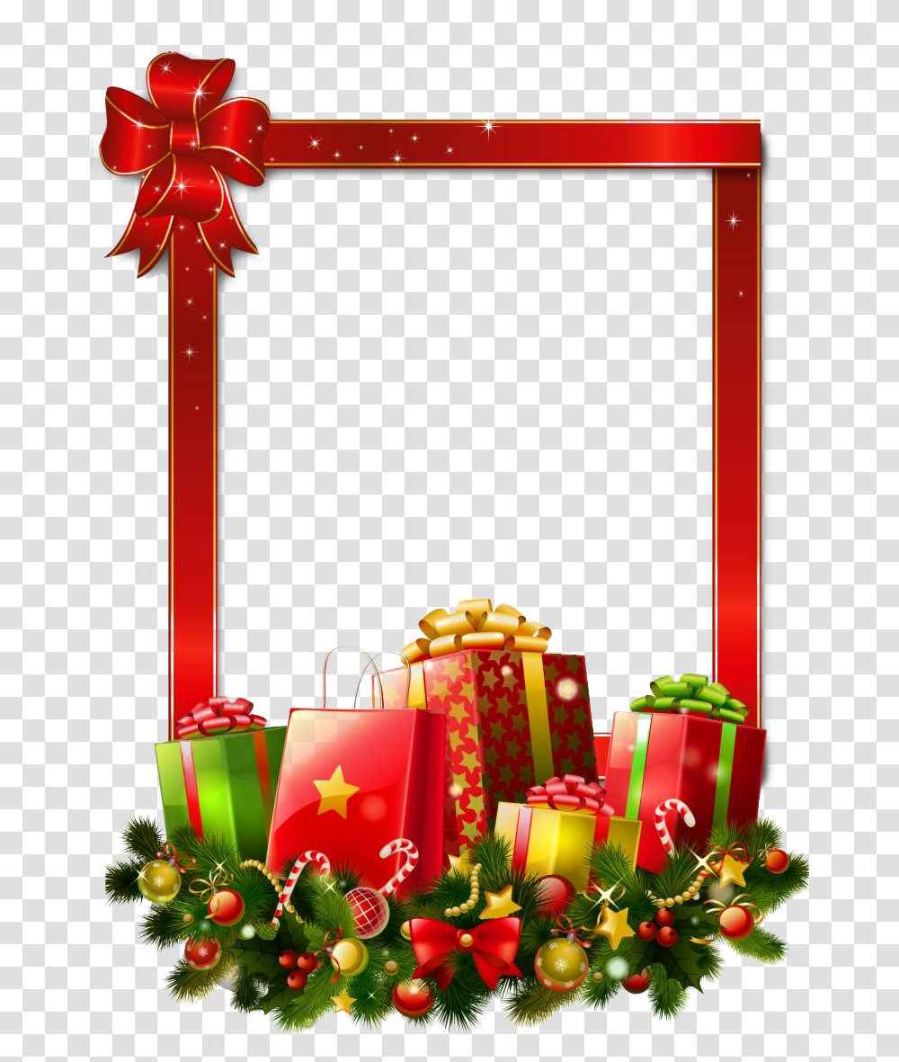 Square Christmas Frame Image Background Christmas Frames, Birthday Cake, Dessert, Food, Gift Transparent Png